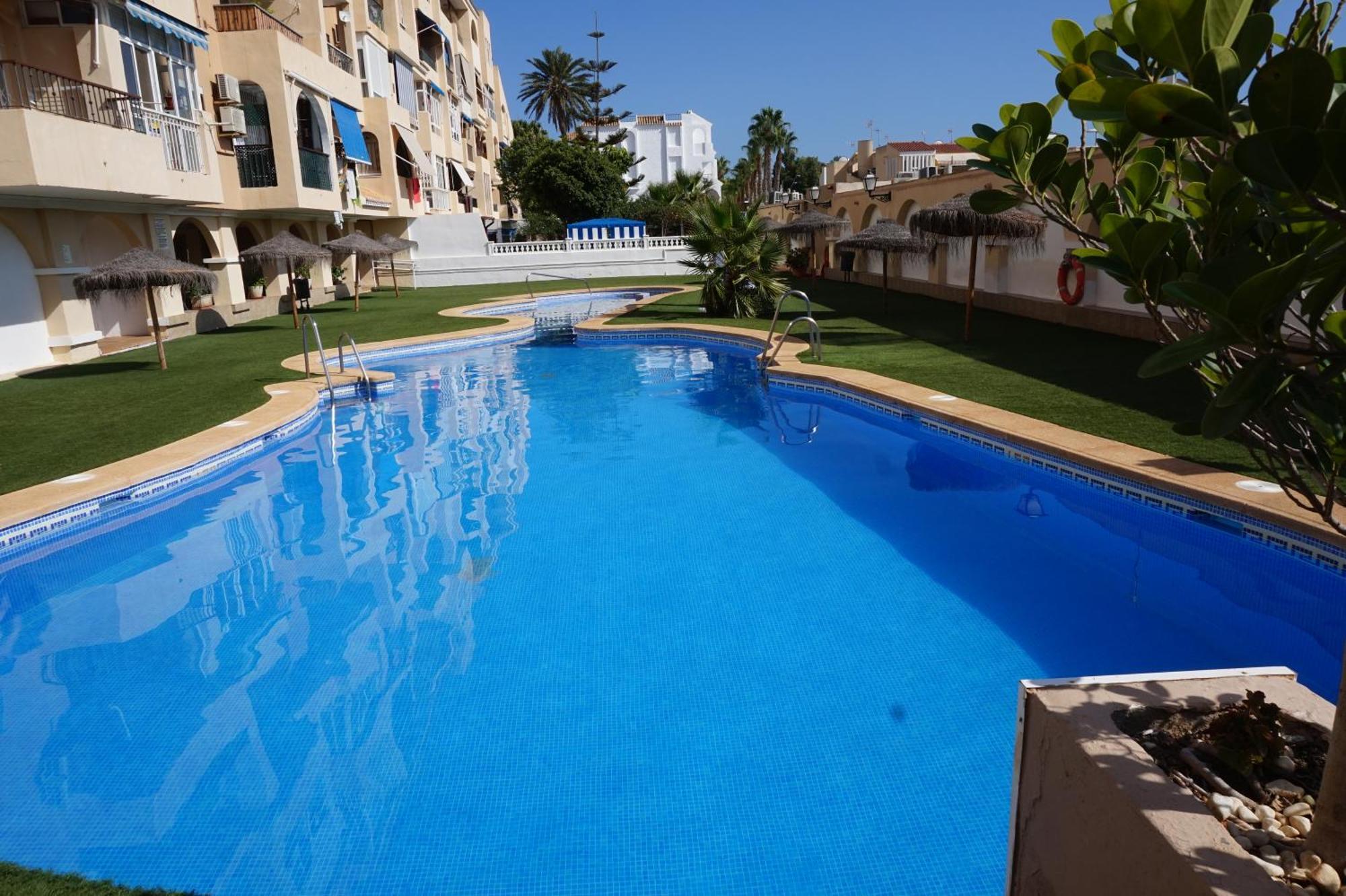 Vintage - Los Hibiscus Penthouse Roquetas de Mar Bagian luar foto